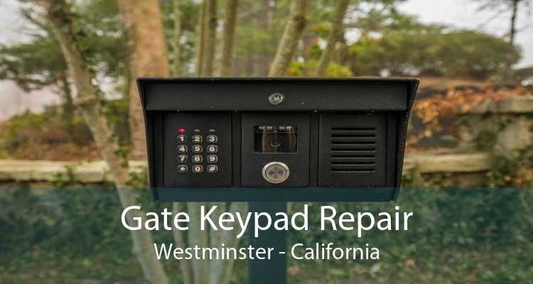 Gate Keypad Repair Westminster - California