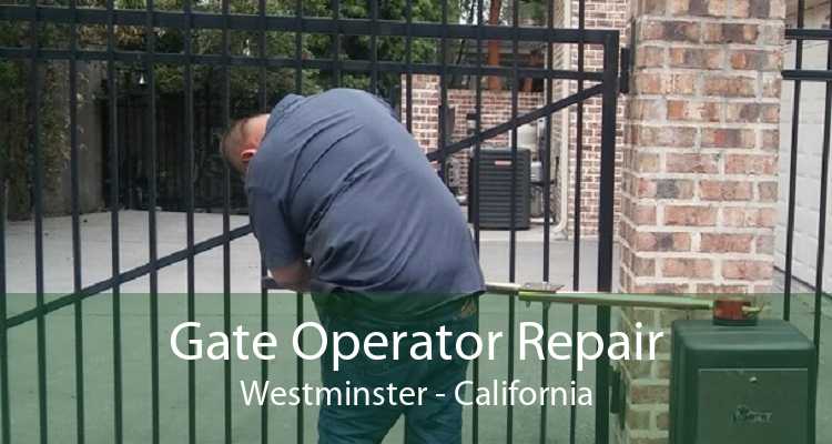 Gate Operator Repair Westminster - California